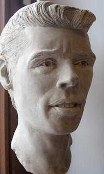 Fotografía: Proponga a vender Busto Resina - PORTRAIT DE JACQUES BREL - Contemporáneo