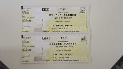 Fotografía: Proponga a vender Billetes de concierto CONCERT MYLENE FARMER - ZENITH DE TOULOUSE LUNDI 18 MAI 2009