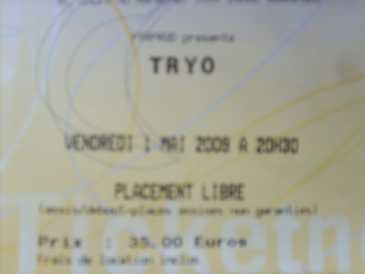 Fotografía: Proponga a vender Billete de concierto CONCERT DE TRYO - PATINOIRE BORDEAUX