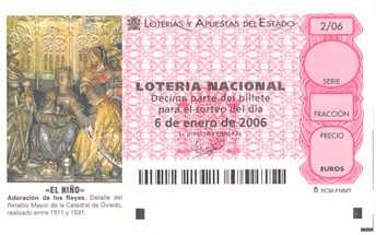 Fotografía: Proponga a vender Objetos de collección LOTERIA NACIONAL ESPANOLA - LOTERIA - LOTERIA NACIONAL ESPANOLA