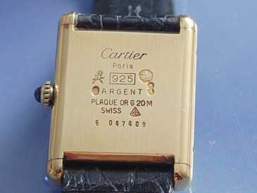 Fotografía: Proponga a vender Reloj pulsera a cuarzo Mujer - CARTIER - TANK