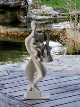 Fotografía: Proponga a vender Estatua Mármol - SCULPTURE DARIUS (LA REVOLUTION DES FLEURS ) - Contemporáneo