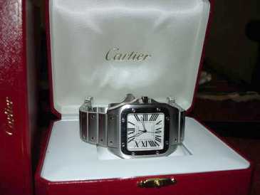 Fotografía: Proponga a vender Reloj pulsera mecánica Hombre - CARTIER - SANTOS 100