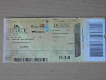 Fotografía: Proponga a vender Billetes de concierto LIGABUE - PALAMAGGIO CASERTA