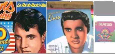 Fotografía: Proponga a vender Disco de 33 revoluciones Variedad internacional - LOT 4 DISQUES VINYLS LP 33 TRS ELVIS PRESLEY THE B - THE BEATLES / ELVIS PRESLEY