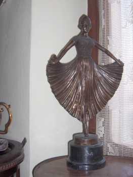 Fotografía: Proponga a vender Estatua Bronce - BALLERINA - Siglo XX