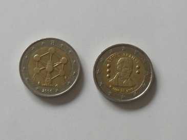 Fotografía: Proponga a vender 2 Euros - monedas als detalles