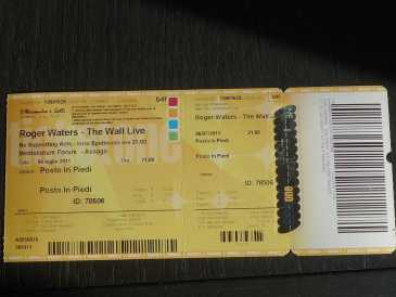 Fotografía: Proponga a vender Billete de concierto ROGER WATERS THE WALL LIVE - MILANO