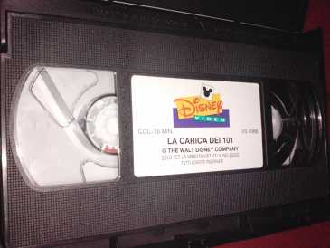 Fotografía: Proponga a vender VHS Animación - Dibujos animados - LA CARICA DEI 101