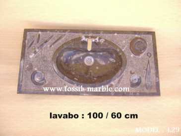 Fotografía: Proponga a vender Decoración LAVABO EN MARBRE FOSSILISE - LAVABO EN MARBRE FOSSILISE
