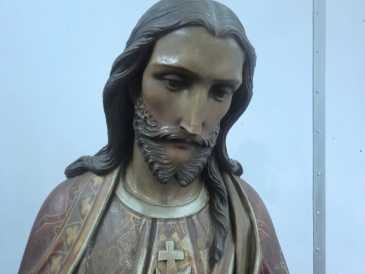 Fotografía: Proponga a vender Estatua Madera - CHRIST - Siglo XIX