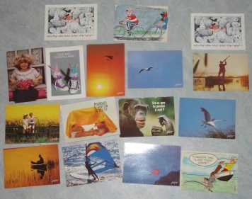 Fotografía: Proponga a vender 16 Nuevas tarjetas postals sins sellos