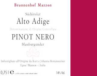 Fotografía: Proponga a vender Vinos Tinto - Pinot Noir - Italia