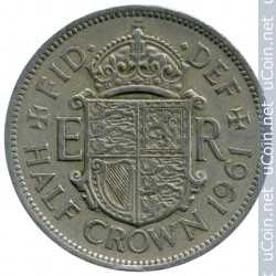 Fotografía: Proponga a vender Moneda REINA ELIZABETH II (1953 - 1970)
