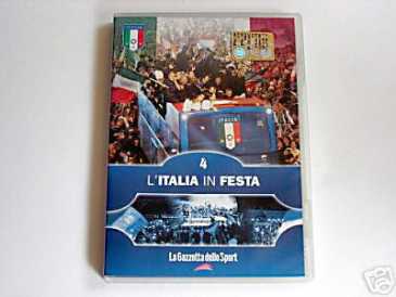 Fotografía: Proponga a vender 4 DVDs Deportes - Fútbol - 4 DVD L'ITALIE A LA COUPE DU MONDE 2006 - GAZZETTA DELLO SPORT