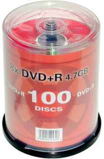 Fotografía: Proponga a vender Consumible MOVIESTYLE - DVD+R 4,7 GO MOVIESTYLE 8X SPEED CAKEBOX DE 100