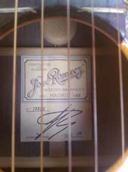 Fotografía: Proponga a vender Guitarra RAMIREZ - RAMIREZ III CONCEPTION JERONIMA N5