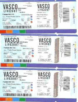 Fotografía: Proponga a vender Billetes de concierto VASCO ROSSI - LIVE 2007 - ROMA