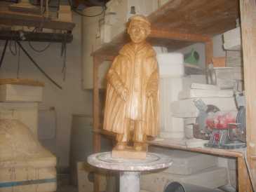 Fotografía: Proponga a vender Estatua ABBE PIERRE - Siglo XX