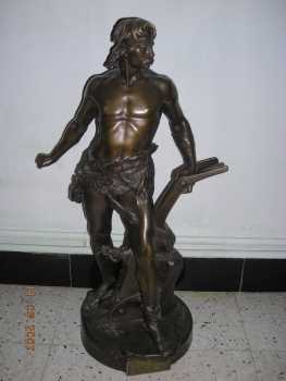 Fotografía: Proponga a vender Estatua Bronce - ANSE ET ARATRO - Siglo XX
