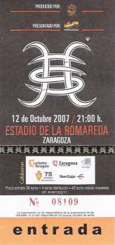 Fotografía: Proponga a vender Billetes de concierto CONCERT HEROES DEL SILENCIO 12/10/2007 - ZARAGOZA (SPAIN)