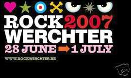 Fotografía: Proponga a vender Billete de concierto WERCHTER ROCK FESTIVAL - LEUVEN