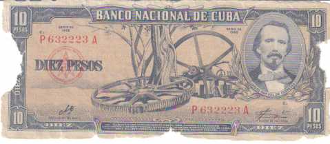 Fotografía: Proponga a vender Billete y bono 10 PESOS CUBAIN SIGNE PAR LE CHE GUEVARA - 7 ANS AVANT SA MORT