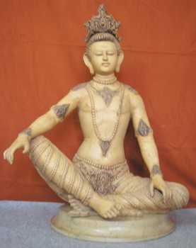 Fotografía: Proponga a vender Estatua Mármol - INDRA BHAGWAN STATUE - Contemporáneo