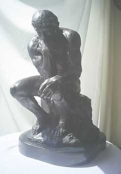 Fotografía: Proponga a vender Estatua Bronce - DER DENKER - Siglo XX