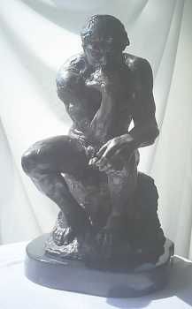 Fotografía: Proponga a vender Estatua Bronce - DER DENKER - Siglo XX