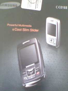 Fotografía: Proponga a vender Teléfono móvile SAMSUNG - E 250