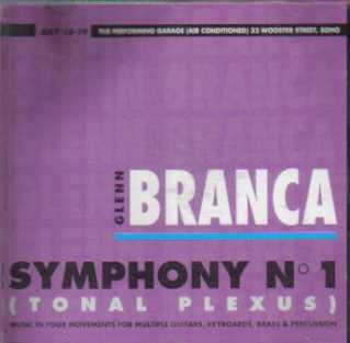 Fotografía: Proponga a vender CD Clásico, lírico, ópera - SYMPHONY NO 1 (TONAL PLEXUS) - GLENN BRANCA