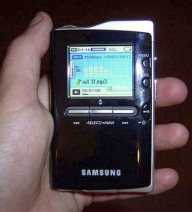 Fotografía: Proponga a vender Casete de bolsillo MP3 SAMSUNG - YH-J70