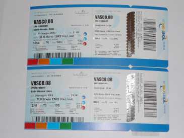 Fotografía: Proponga a vender Billetes de concierto CONCERTO VASCO 29/05/08 - STADIO OLIMPICO ROMA