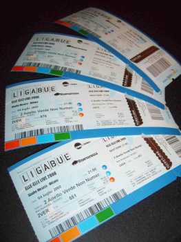 Fotografía: Proponga a vender Billetes de concierto BIGLIETTI CONCERTO LIGABUE - LUGLIO 2008 - S. SIRO - STADIO MEAZZA - S. SIRO - MILANO