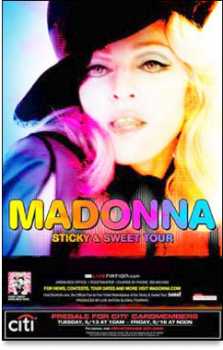 Fotografía: Proponga a vender Billete de concierto MADONNA STICKY&SWEET TOUR - ROMA