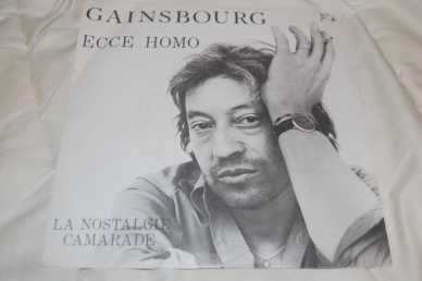 Fotografía: Proponga a vender Disco de 45 revoluciones Variedad internacional - ECCE HOMO - SERGE GAINSBOURG
