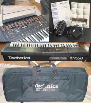 Fotografía: Proponga a vender Piano y sintetizadore TECHNICS - KEYBOARD TECHNICS SX-KN650 MIT TASCHE