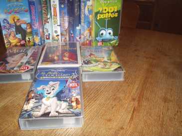 Fotografía: Proponga a vender 12 VHS Animación - Dibujos animados - BAMBI-ARISTOCHATS-BELLE ET LE CLOCHARS ECT... - WALT DISNEY