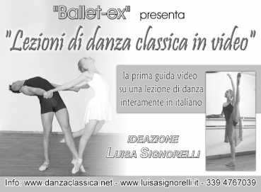 Fotografía: Proponga a vender DVD Educativo - Danza y Música - LEZIONI DI DANZA CLASSICA IN VIDEO - LUISA SIGNORELLI